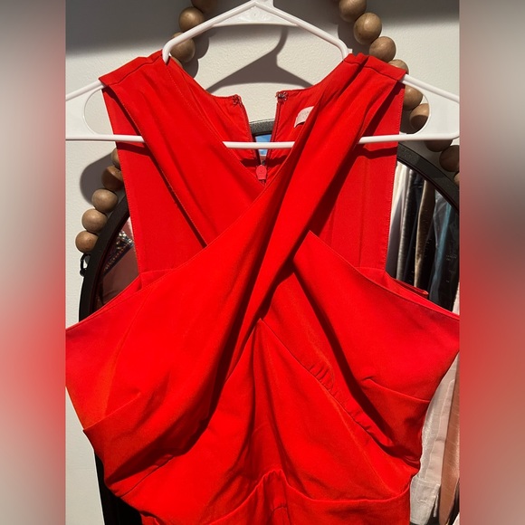 NY&CO Red Crisscross Jumpsuit! - Picture 3 of 9